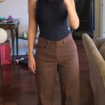 Garage Wide Leg Brown Pants Photo 1