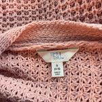 Time & Tru open front cardigan pink knit Size S Photo 5