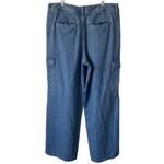 Universal Threads NEW UNIVERSAL THREAD Wide Leg Cargo Style Pocket Denim Jeans Size 16 Casual Photo 1