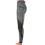 Lululemon  Athletica Daisy Dust Alpine White Black Athletic Leggings Pants Size 6 Photo 1