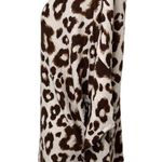 Gibsonlook Off The Shoulder Knit Leopard Blouse Size Small Brown Photo 3