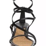 Salvatore Ferragamo EGADI 85mm STRAPPY BLOCK HEEL LEATHER SANDALS SIZE US 9.5 Photo 3