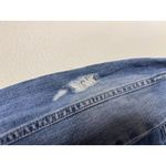 Abercrombie & Fitch Jacket Womens Small Blue Denim Distressed Jean Trucker Coat Photo 13