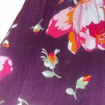 Aeropostale  2012 maroon floral mini skirt Photo 7