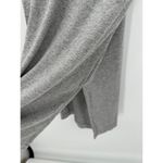 Banana Republic Factory Dress Women XS PETITE NWT Grey Knit Midi T Photo 6