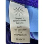 Athleta  Asym Camo Sonar Compression Leggings Electric Blue Workout Crop Pants XS Photo 7