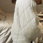 Mustard Seed white puffer jacket Photo 3