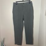 Lands' End Land’s End Gray Starfish High Rise Pintuck Straight Leg Ankle Pants Size S Tall Photo 1
