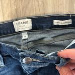 frame denim Size 28 Le Skinny De Jean Corp Women's Indigo Straight Leg Jeans Photo 6