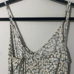 SheIn  Green Floral Mini Dress with Buttons Photo 5