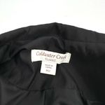 Coldwater Creek  Classic Jacket Black Velvet Button Front Petite 12 P12 Career   Photo 4
