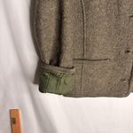 Solo 100% Wool Trachten Jacket Blazer Austrian Folk Loden Horn Buttons Size 10 Brown Photo 9