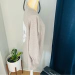 Sweet Romeo  Skull Back Open‎ Long Sleeve Cardigan Sweater, Tan/White, Medium Photo 7