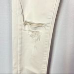 IRO White Distressed Knee Fitte Mid Rise Skinny Jeans 24 $205 Photo 50