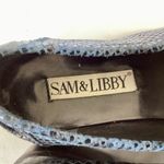 Sam & Libby  Blue Snakeskin Loafers Photo 5