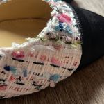 Multicolor Tweed Slingback Sandals Size 7 White Photo 12