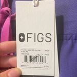 FIGS Women’s New  High Waisted Yola W Yoga Scrub Pants Amethyst Purple Size 4XLP Photo 1