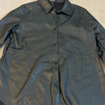 Lulus  leather button up shirt Photo 1