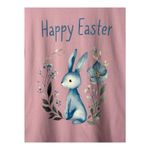 Bella Canvas Happy Easter Bunny T Shirt  Women's XL‎ Short Sleeve Lilac Tee Photo 1
