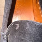 Tod's TOD’S woman’s suede black loafers size 81/2 EUC Photo 7