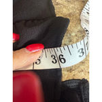 ZARA Women's  Black Ruched Midi Skirt Size S Photo 4