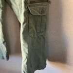 Style & Co . Olive Cotton cropped cargo Pants 14 Photo 5