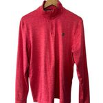 Under Armour Golf PINK Loose Fit Long Sleeve 1/4 Zip Pullover Women's Medium Photo 0