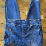 Spanx Slimming Jeans Skinny Slightly Distressed Size L Photo 0