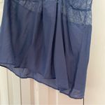 Victoria's Secret Victoria’s Secret Blue Lace Bodice Slip Tank Top Sz Medium Intimate Top Photo 9