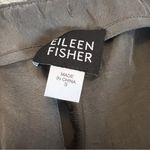 Eileen Fisher  Gray Dress Pants Lightweight Side Zipper Close Tapered Leg Small Photo 7