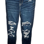 American Eagle American‎ Eagle Curvy Hi-Rise Destroyed Jeggings Photo 0