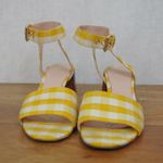 J.Crew Strappy Stipe Sandal Style Heels Size 9.5 Photo 6