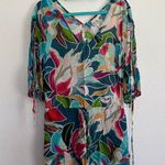 La Blanca  Floral Swim Cover Up Romper XS Photo 2