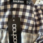 Boohoo  Ruffle Strap Gingham Smock Dress size 18 Photo 3
