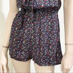 Forever 21 Floral Short Sleeves Romper S Photo 5