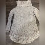 Jessica Simpson  Speckled Knit Turtleneck Sweater Photo 1