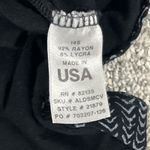 Fresh Produce  Maxi Dress Womens XS Black Gray Sleeveless Comfy Long USA Photo 5