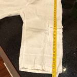 Banana Republic Women’s Martin Fit White Capri Pants 100% Linen NWOT Photo 10