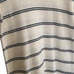 Madewell  Collared Striped Sweater Navy/Cream Small Comfort Photo 3