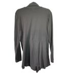 Athleta Agagra Black Hook & Eye Closure Long Sleeve Cardigan CoverUp Athleisure Photo 1