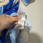 Farm Rio Tropical Groove Linen Belted Romper Blue Size XS Photo 6