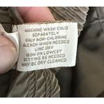 Chico's  Womens 2 US Large Brown Cuffed Pants Pull On Elastic Waist Pockets Preppy Photo 9