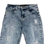 Indigo Rein acid wash distressed jeans Photo 1