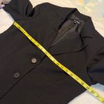 Evan Picone Essentials Black Blazer Suit Jacket Women’s Size 10 2 Button Front Photo 9