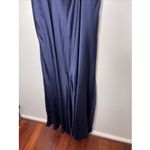Fame and Partners New‎ Plus  Navy Blue Cowl Neck Gown Sz 20 Photo 8