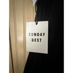 Aritzia  Sunday Best ☆ Olive Micro Pleated Skirt Black Size 00 NWT Preppy Tennis Photo 3