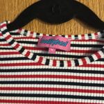 Edikted Striped Long Sleeve Top White Size M Photo 2