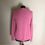 Talbots  Pink Cable-knit Sweater Photo 2