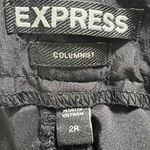 EXPRESS  (2) 30x29 Regular Columnist Black Floral Lace Skinny Pants Low Rise Photo 6