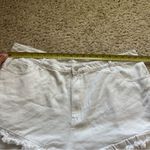SheIn Curve Woman's White Shorts Size 4x 100% Cotton Photo 2